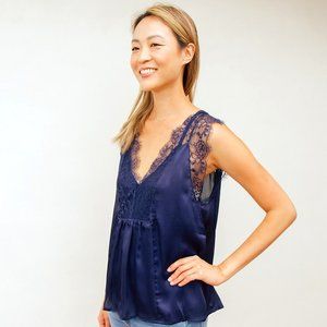 Love Stitch Kaylee Satin Blouse 